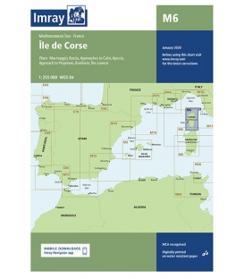 Imray Chart M6: Île de Corse