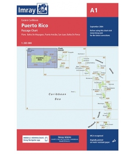 Imray Chart A1: Puerto Rico