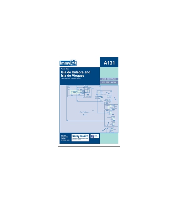 Imray Chart A131: Isla de Culebra & Isla de Vieques