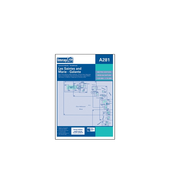 Imray Chart A281: Les Saintes & Marie - Galante