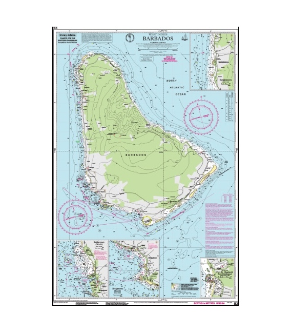 Imray Chart B2: Barbados, 2018 Edition