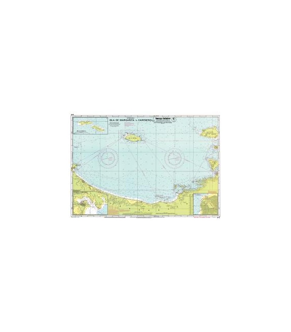 Imray Chart D13: Isla de Margarita to Carenero