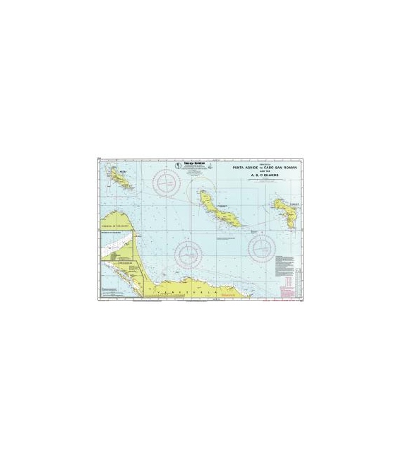 Imray Chart D23: Punta Aguide to Cabo San Roman and the A, B, C Islands