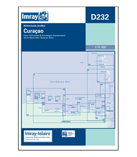 Imray Chart D232: Curacao (Curaçao)
