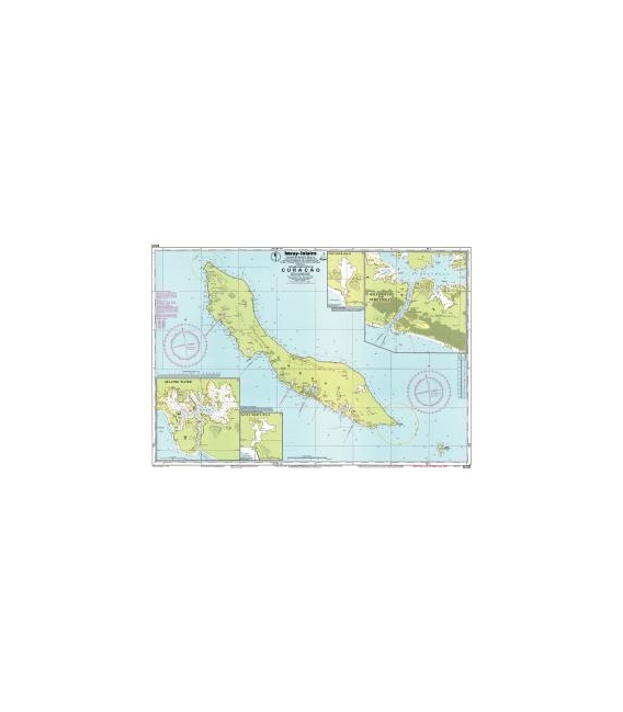 Imray Chart D232: Curacao (Curaçao)