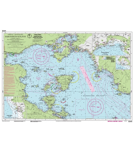 Imray Chart G141: Saronikos Kólpos