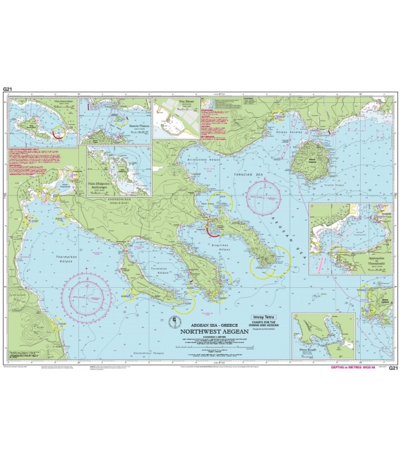 Imray Chart G21: Northwest Aegean