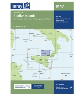 Imray Chart M47: Aeolian Islands, 2018 Edition