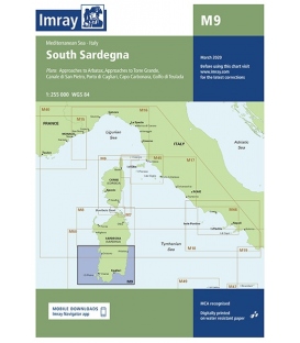 Imray Chart M09: South Sardegna, 2020 Edition