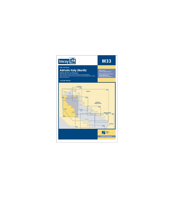 Imray Chart M33: Adriatic Italy (North)