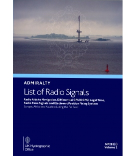 NP282(1): Admiralty List of Radio Signals: Europe, Africa and Asia (excluding the Far East), 7th Edition, 2026