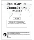Summary of Corrections: Volume 5 - World and Ocean Basin Charts, US Coast Pilots 2020