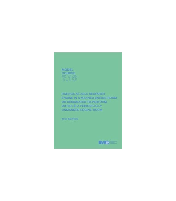 IMO e-Reader T716E Model Course: Ratings as Able  Seafarer Engine, 2019 Edition