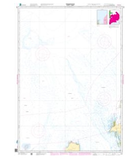 Norwegian Nautical Chart 540 Hinlopenrenna. Moffen - Lågøya