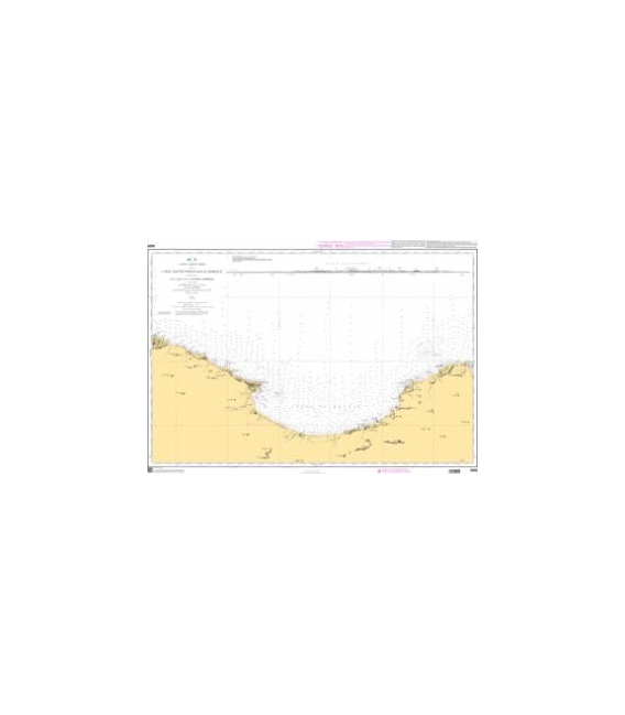 OceanGrafix French (SHOM) Nautical Chart 3029 Du Cap Sigli à Djidjelli