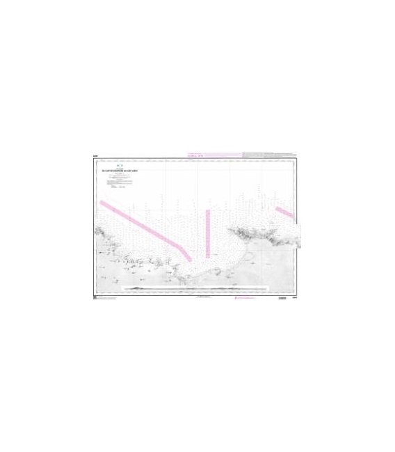 OceanGrafix French (SHOM) Nautical Chart 3061 Du Cap Bougaroni au Cap Axin