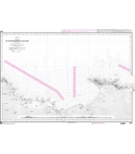 OceanGrafix French (SHOM) Nautical Chart 3061 Du Cap Bougaroni au Cap Axin
