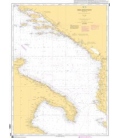 OceanGrafix French (SHOM) Nautical Chart 3976 Mer Adriatique - Partie Sud