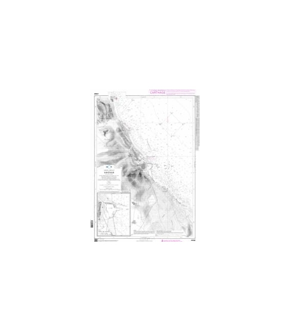 OceanGrafix French (SHOM) Nautical Chart 4102 Sousse