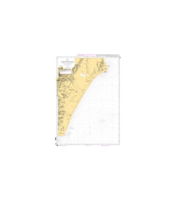 OceanGrafix French (SHOM) Nautical Chart 4221 De Kelibia à Ras Mamour