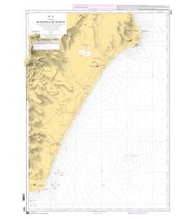 OceanGrafix French (SHOM) Nautical Chart 4221 De Kelibia à Ras Mamour