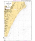 OceanGrafix French (SHOM) Nautical Chart 4221 De Kelibia à Ras Mamour