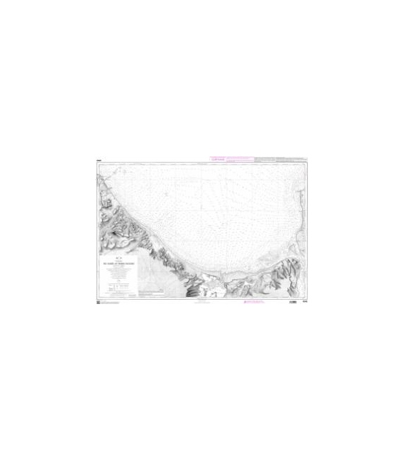 OceanGrafix French (SHOM) Nautical Chart 4242 De Gabès au Bordj Djilidj - Golfe de Gabès