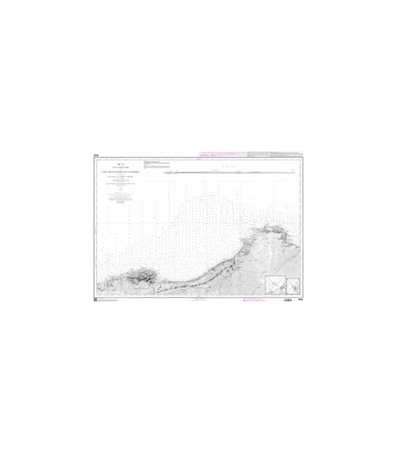 OceanGrafix French (SHOM) Nautical Chart 3030 DAlger à Cherchell