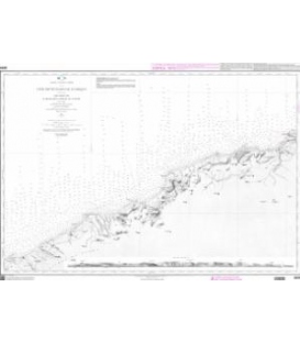 OceanGrafix French (SHOM) Nautical Chart 3234 De la Pointe Kef el Assfer au Cap Ténès