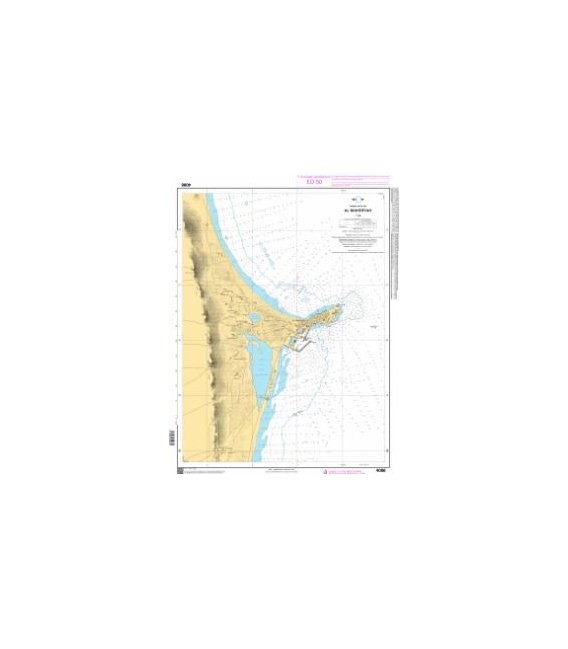 OceanGrafix French (SHOM) Nautical Chart 4086 Al Mahdiyah