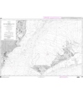 OceanGrafix French (SHOM) Nautical Chart 4237 De Sidi Makluf à Sfax - Îles Kerkenah