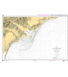 OceanGrafix French (SHOM) Nautical Chart 4239 De Maharès à la Skhirra - (Golfe de Gabès)
