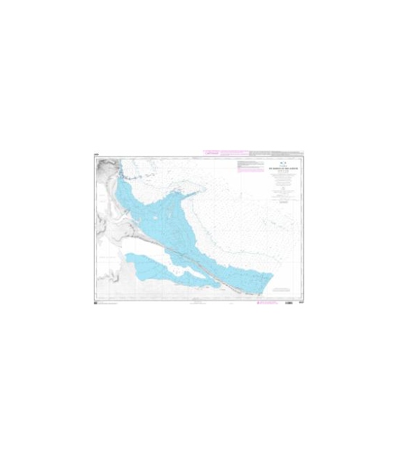 OceanGrafix French (SHOM) Nautical Chart 4247 De Zarzis au Ras Ashdir - Bahiret el Biban