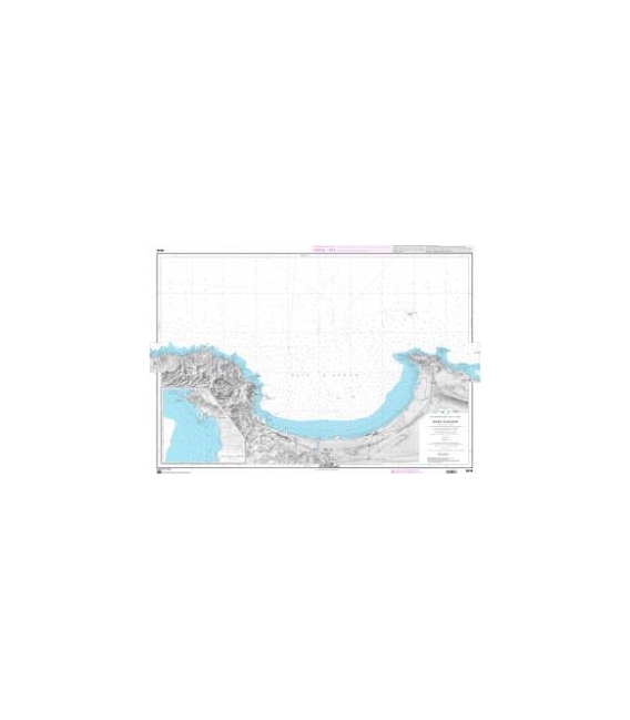 OceanGrafix French (SHOM) Nautical Chart 5638 Baie dAlger