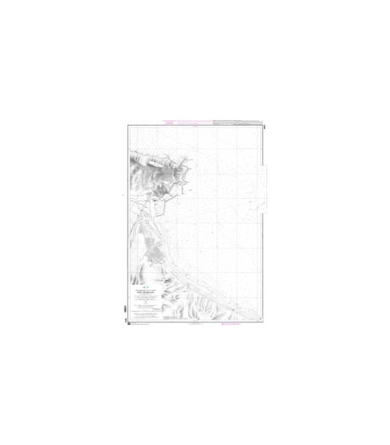 OceanGrafix French (SHOM) Nautical Chart 5641 Port de Bejaïa (Bougie)