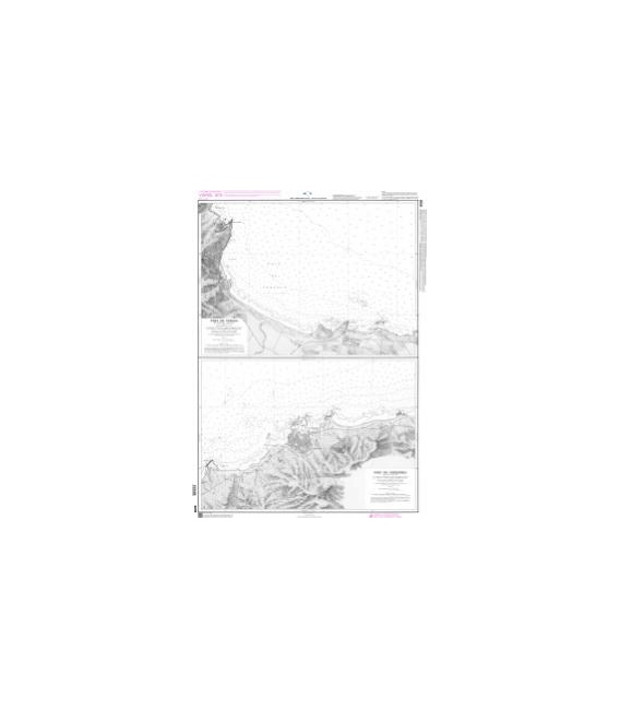 OceanGrafix French (SHOM) Nautical Chart 5699 Port de Tipaza et Baie de Chenoua