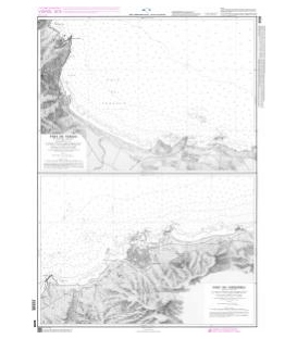 OceanGrafix French (SHOM) Nautical Chart 5699 Port de Tipaza et Baie de Chenoua