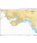 OceanGrafix French (SHOM) Nautical Chart 5700 Port du Pirée et Baie de Phalère - Port Héraclée