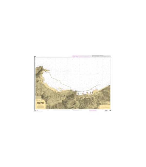 OceanGrafix French (SHOM) Nautical Chart 5763 Ports dOran et de Mers-el-Kébir
