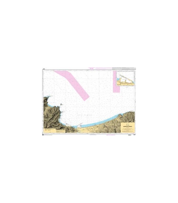 OceanGrafix French (SHOM) Nautical Chart 5787 Abords de Skikda