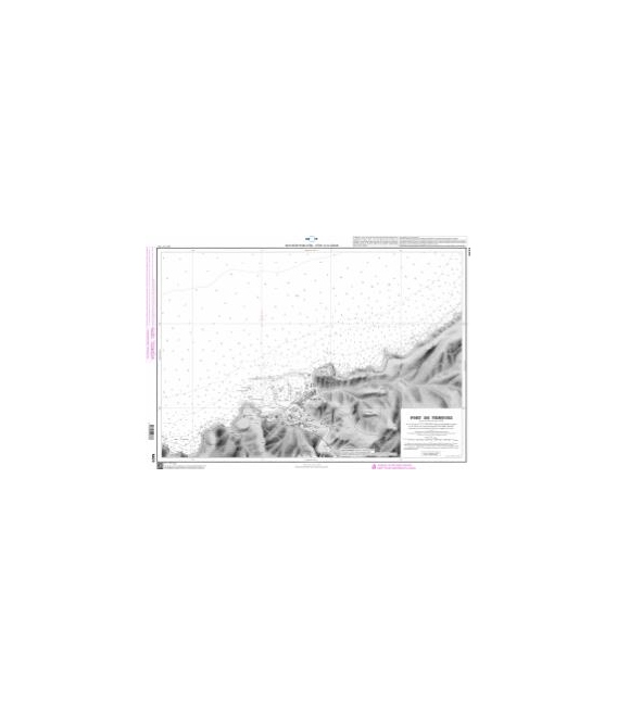 OceanGrafix French (SHOM) Nautical Chart 5873 Port de Nemours