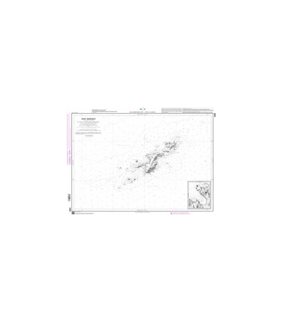 OceanGrafix French (SHOM) Nautical Chart 5886 Iles Habibas