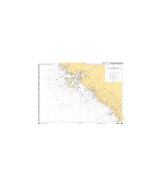 OceanGrafix French (SHOM) Nautical Chart 5957 Du rio Cacheu aux îles de Los