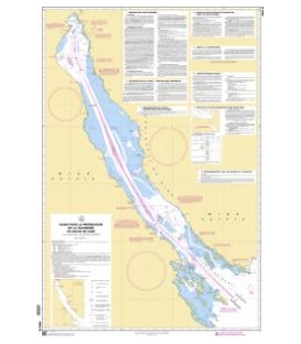 OceanGrafix French (SHOM) Nautical Chart 8003 Guide pour la préparation de la traversée du golfe de Suez - Guide Golfe de Suez