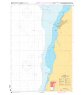 OceanGrafix French (SHOM) Nautical Chart 7832 Approches de Kribi