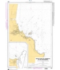 OceanGrafix French (SHOM) Nautical Chart 6081 Mouillages de Fénérive et de Foulpointe