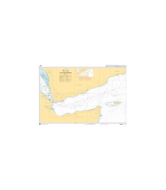 OceanGrafix French (SHOM) Nautical Chart 7800 Golfe dAden et approches