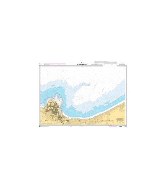 OceanGrafix French (SHOM) Nautical Chart 6119 Rade de Mazagan