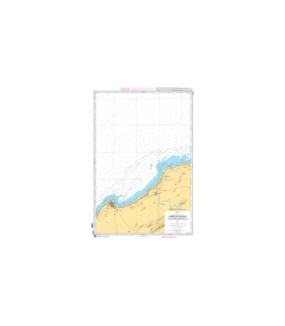 OceanGrafix French (SHOM) Nautical Chart 6120 Abords de Mazagan