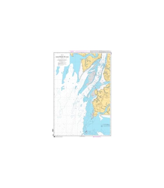 OceanGrafix French (SHOM) Nautical Chart 6148 Embouchure du Rio Nunez